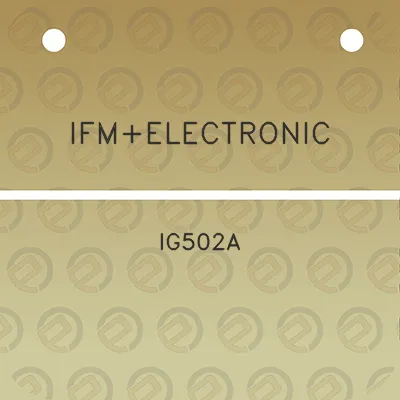 ifmelectronic-ig502a