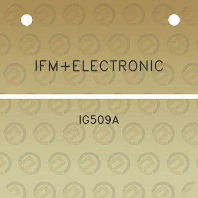 ifmelectronic-ig509a