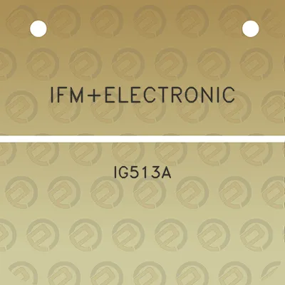 ifmelectronic-ig513a