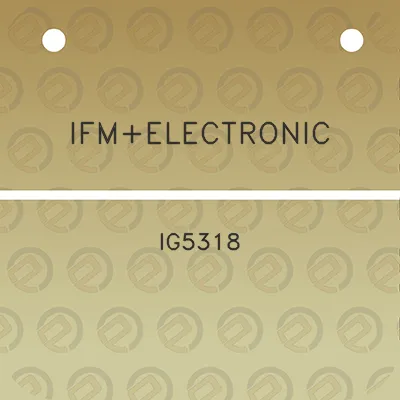 ifmelectronic-ig5318