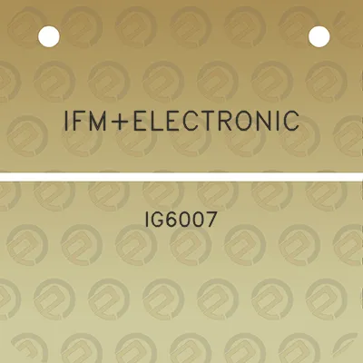 ifmelectronic-ig6007