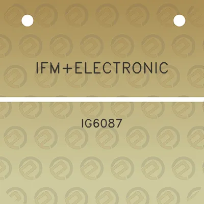 ifmelectronic-ig6087