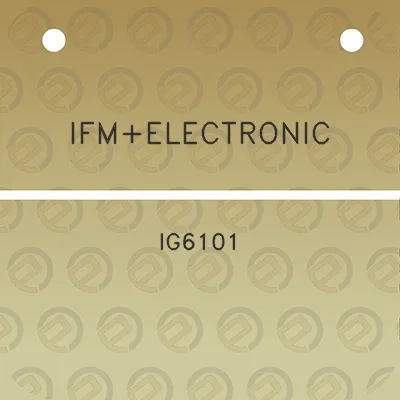 ifmelectronic-ig6101