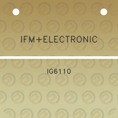 ifmelectronic-ig6110