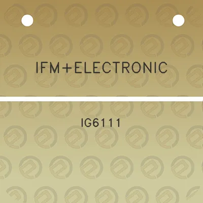 ifmelectronic-ig6111