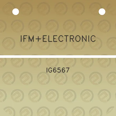 ifmelectronic-ig6567