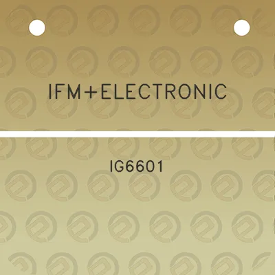 ifmelectronic-ig6601