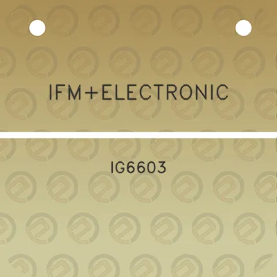 ifmelectronic-ig6603