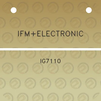 ifmelectronic-ig7110