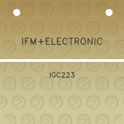 ifmelectronic-igc223