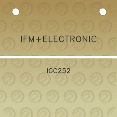 ifmelectronic-igc252