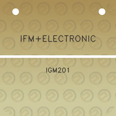 ifmelectronic-igm201