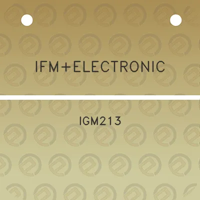 ifmelectronic-igm213