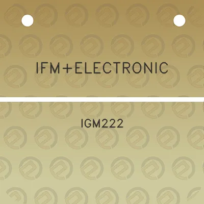 ifmelectronic-igm222