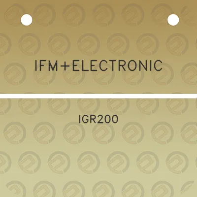 ifmelectronic-igr200