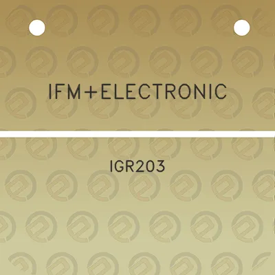 ifmelectronic-igr203