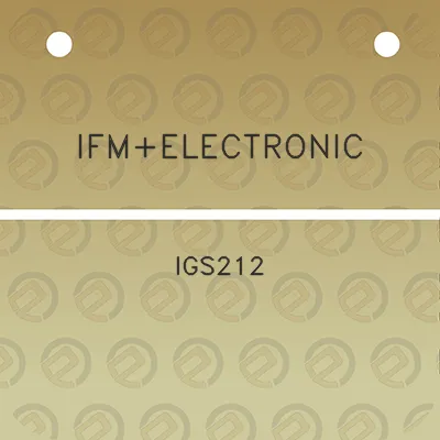 ifmelectronic-igs212