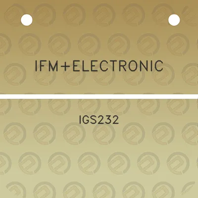 ifmelectronic-igs232