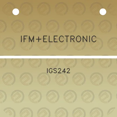 ifmelectronic-igs242