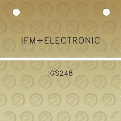 ifmelectronic-igs248