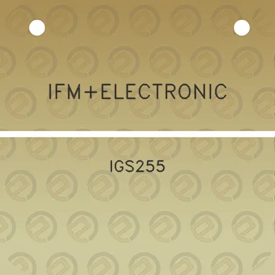 ifmelectronic-igs255