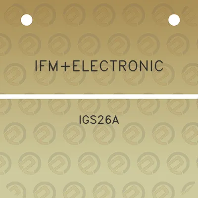 ifmelectronic-igs26a