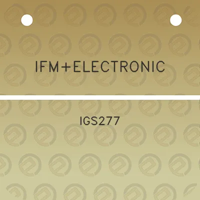 ifmelectronic-igs277