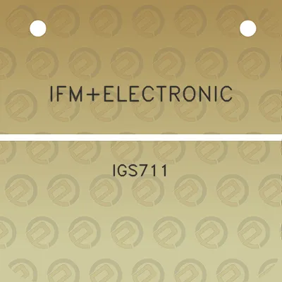 ifmelectronic-igs711