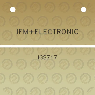 ifmelectronic-igs717