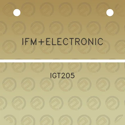 ifmelectronic-igt205