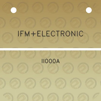 ifmelectronic-ii000a