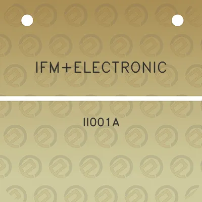 ifmelectronic-ii001a