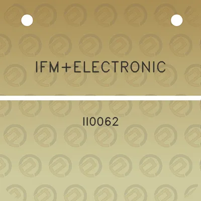 ifmelectronic-ii0062