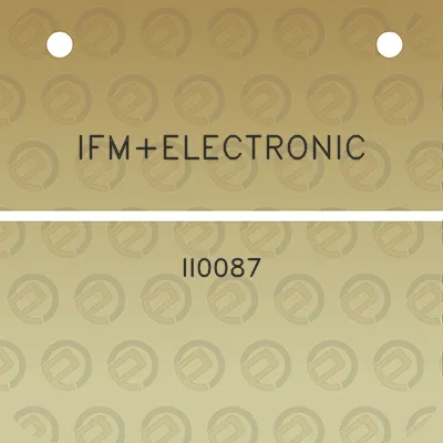 ifmelectronic-ii0087