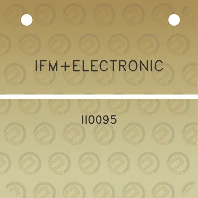 ifmelectronic-ii0095