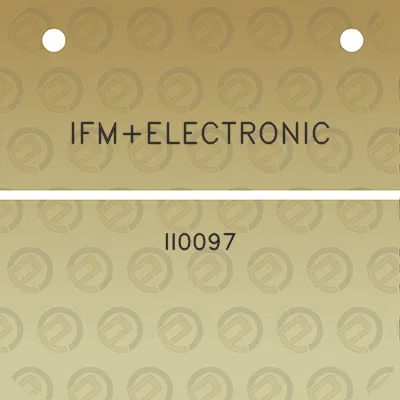 ifmelectronic-ii0097