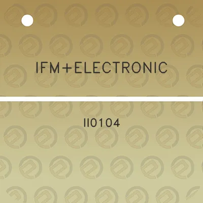 ifmelectronic-ii0104