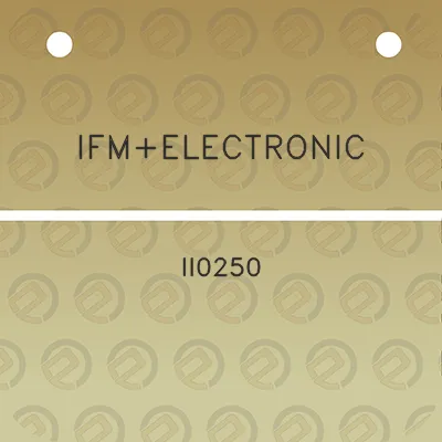 ifmelectronic-ii0250