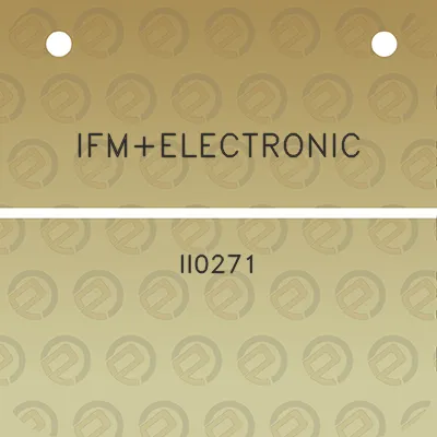 ifmelectronic-ii0271