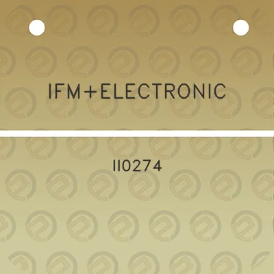 ifmelectronic-ii0274