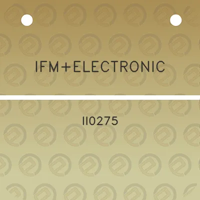 ifmelectronic-ii0275