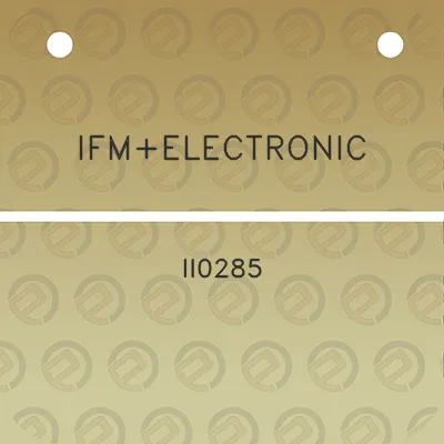 ifmelectronic-ii0285