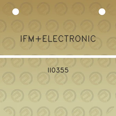 ifmelectronic-ii0355