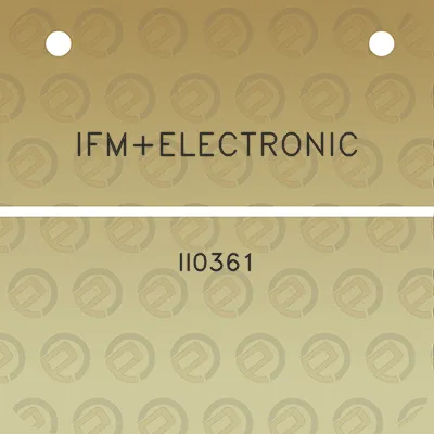 ifmelectronic-ii0361