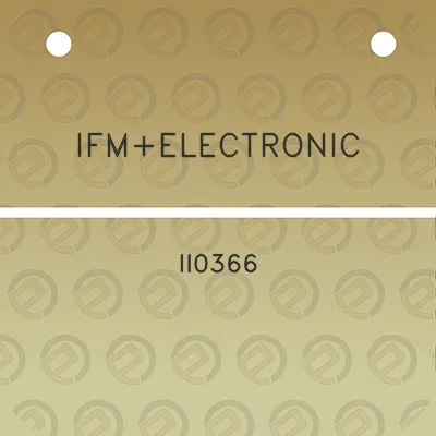 ifmelectronic-ii0366