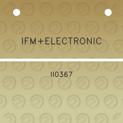 ifmelectronic-ii0367