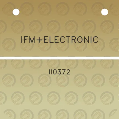 ifmelectronic-ii0372