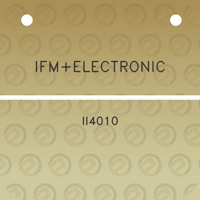 ifmelectronic-ii4010