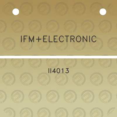 ifmelectronic-ii4013