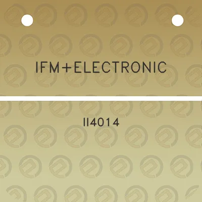 ifmelectronic-ii4014